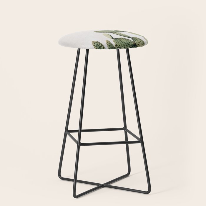 Cactus on blue sky #society6 #decor #buyart Stool Gallery Image 1