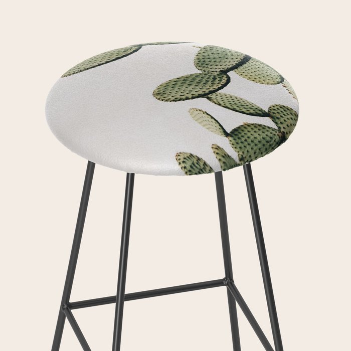 Cactus on blue sky #society6 #decor #buyart Stool Gallery Image 2