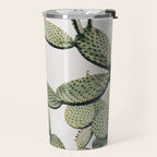 Cactus on blue sky #society6 #decor #buyart Travel Mug Gallery Image 2