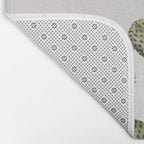 Cactus on blue sky #society6 #decor #buyart Bath Mat Gallery Image 2