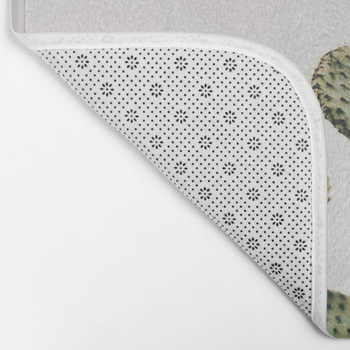 Cactus on blue sky #society6 #decor #buyart Bath Mat Gallery Image 2