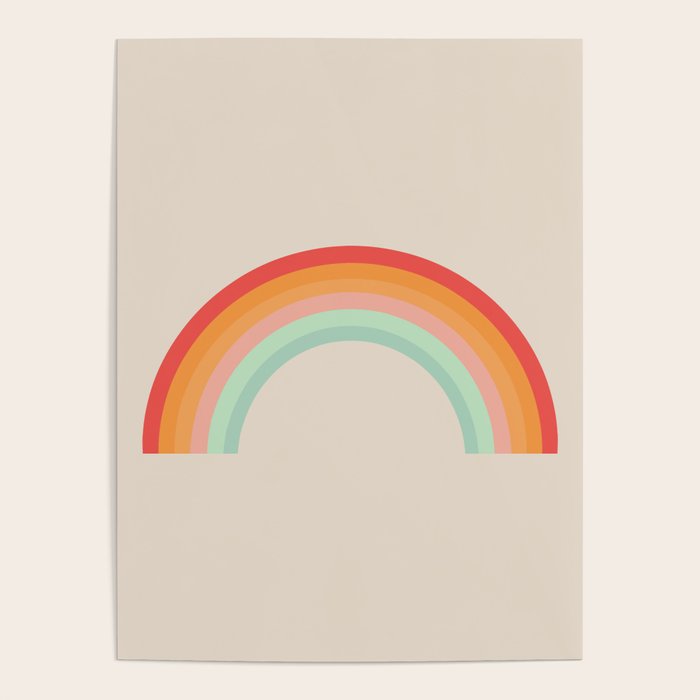 Vintage Rainbow Poster Gallery Image 1
