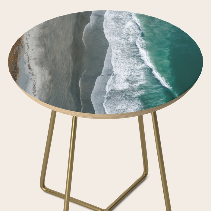 Aerial Coastlines - Modern Ocean Photography Print Side Table Gallery Image 2