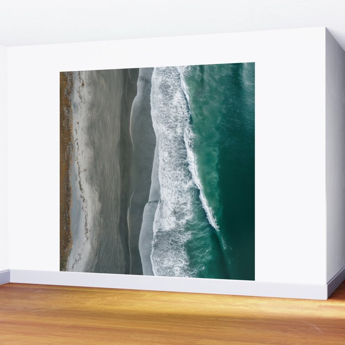 Aerial Coastlines - Modern Ocean Photography Print Wall Mural Gallery Image 2