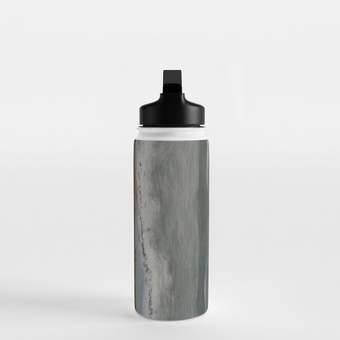 Aerial Coastlines - Modern Ocean Photography Print Water Bottle Gallery Image 3