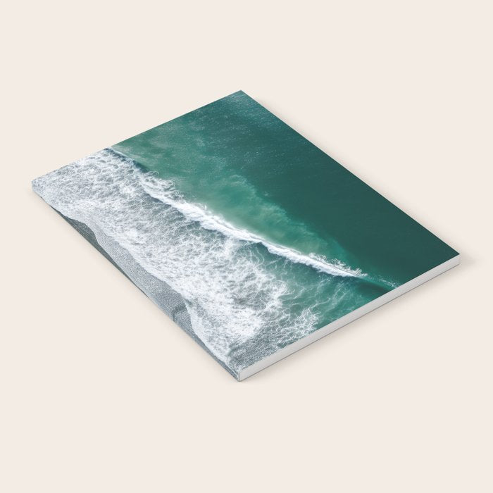 Aerial Coastlines - Modern Ocean Photography Print Notebook Gallery Image 1