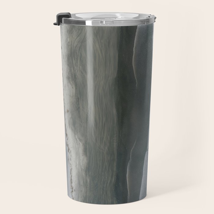 Aerial Coastlines - Modern Ocean Photography Print Travel Mug Gallery Image 3