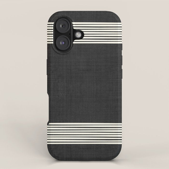 Band in Black and White iPhone Case Gallery Image 1