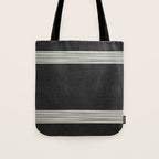 Band in Black and White Tote Bag Gallery Image 1