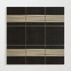 Band in Black and White Wood Wall Art Gallery Image 1
