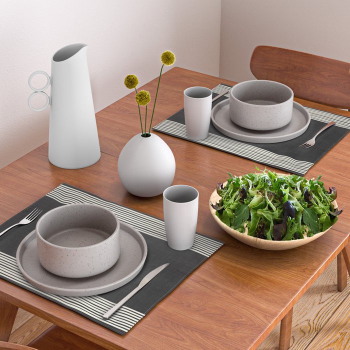 Band in Black and White Placemat Gallery Image 2