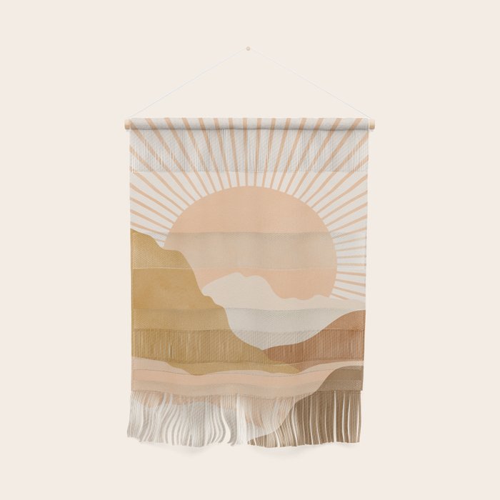 Warm Color Hills Wall Hanging Gallery Image 1