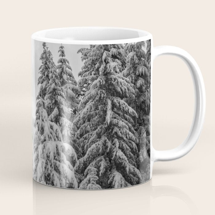 Forest Winter Window - 45/365 Nature Photography Coffee Mug Gallery Image 1