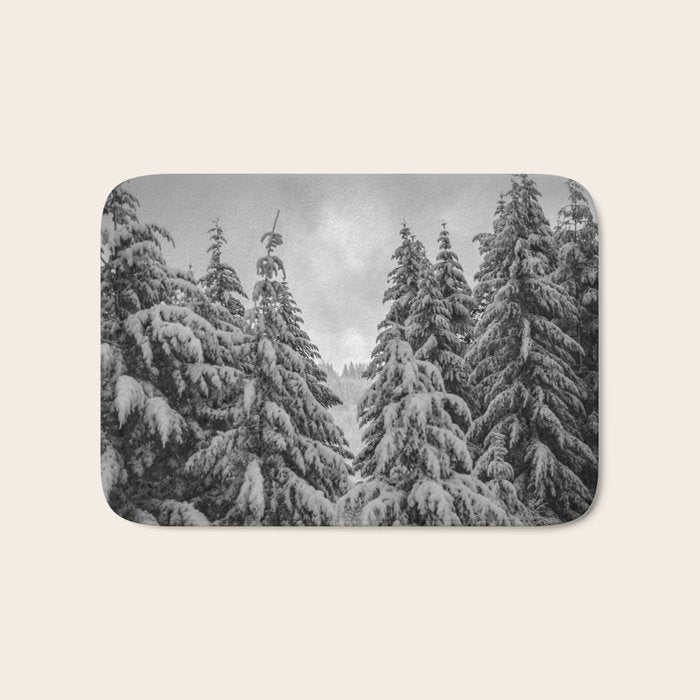 Forest Winter Window - 45/365 Nature Photography Bath Mat Gallery Image 1