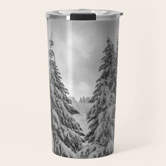 Forest Winter Window - 45/365 Nature Photography Travel Mug Gallery Image 1