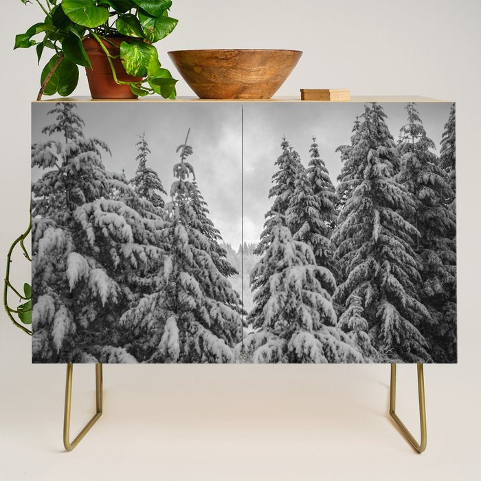Forest Winter Window - 45/365 Nature Photography Credenza Gallery Image 1