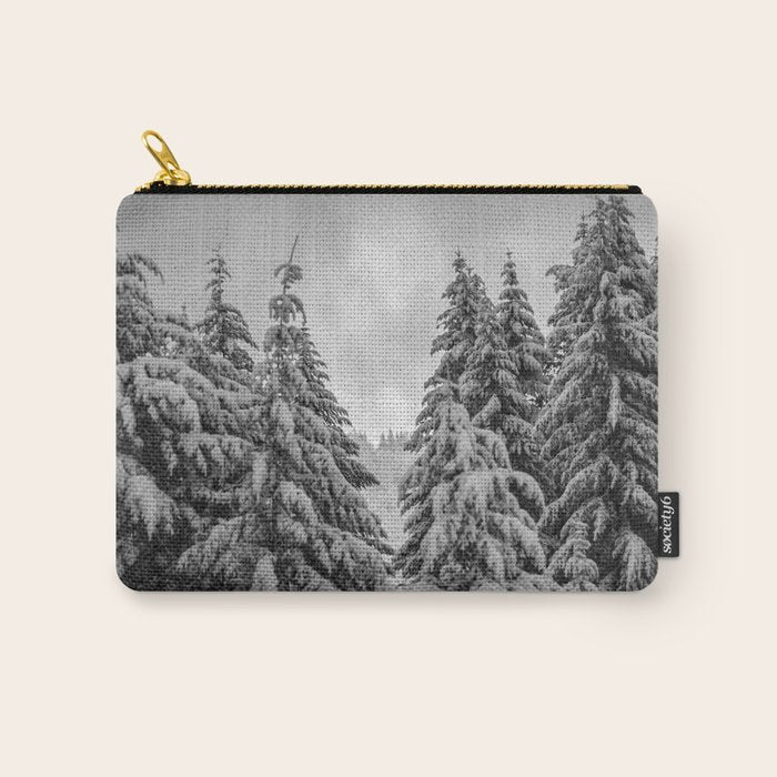 Forest Winter Window - 45/365 Nature Photography Carry All Pouch Gallery Image 1