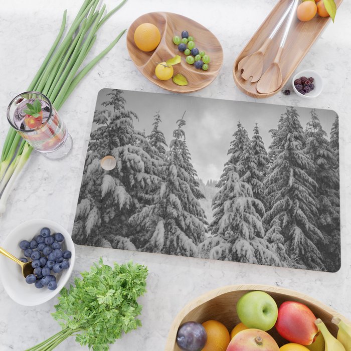 Forest Winter Window - 45/365 Nature Photography Cutting Board Gallery Image 2