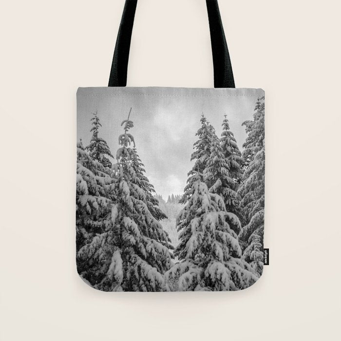 Forest Winter Window - 45/365 Nature Photography Tote Bag Gallery Image 1