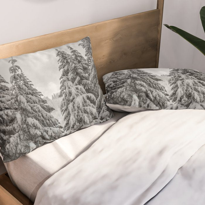 Forest Winter Window - 45/365 Nature Photography Pillow Sham Gallery Image 2