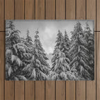 Forest Winter Window - 45/365 Nature Photography Outdoor Rug Gallery Image 1