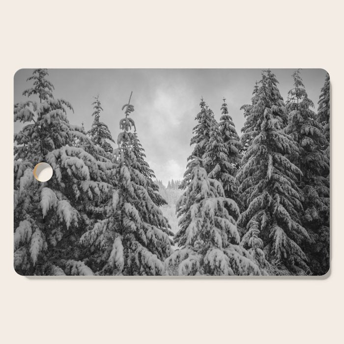 Forest Winter Window - 45/365 Nature Photography Cutting Board Gallery Image 1