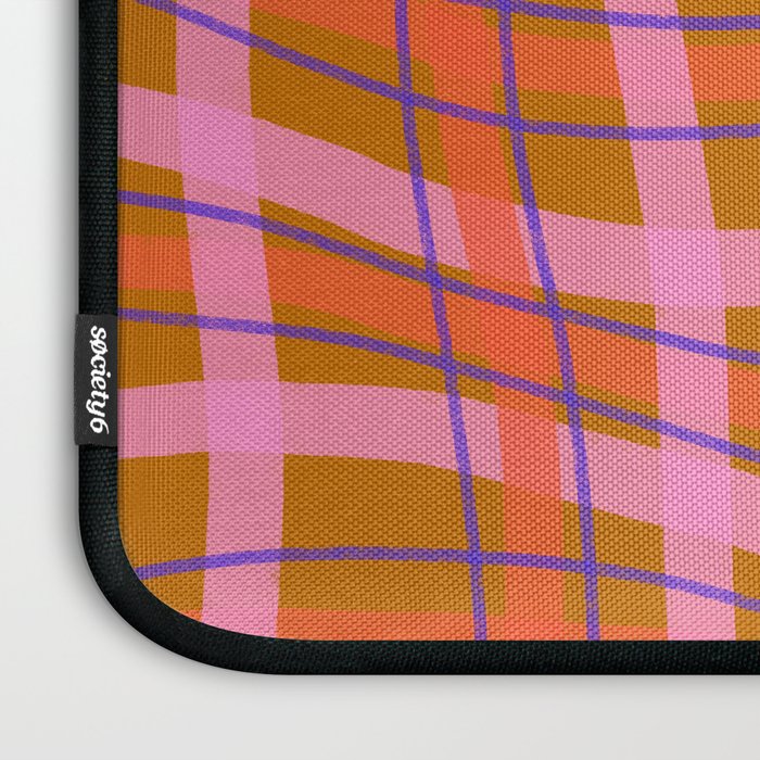 Plaid two Laptop Sleeve Gallery Image 3