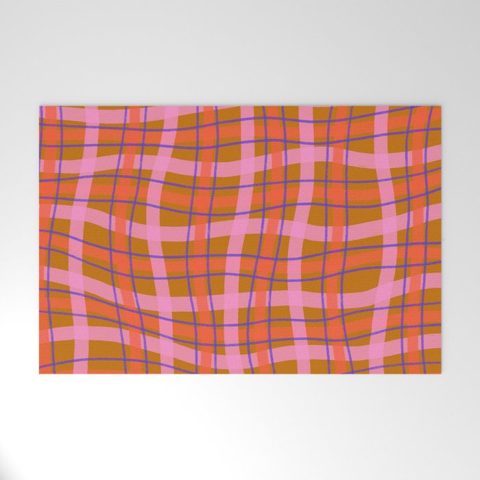 Plaid two Welcome Mat Gallery Image 1
