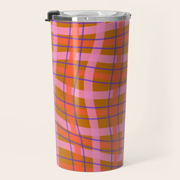 Plaid two Travel Mug Gallery Image 3