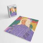 Parrot owner portrait Jigsaw Puzzle Gallery Image 2