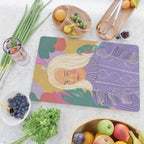 Parrot owner portrait Cutting Board Gallery Image 2
