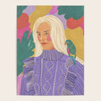 Parrot owner portrait Poster Gallery Image 4