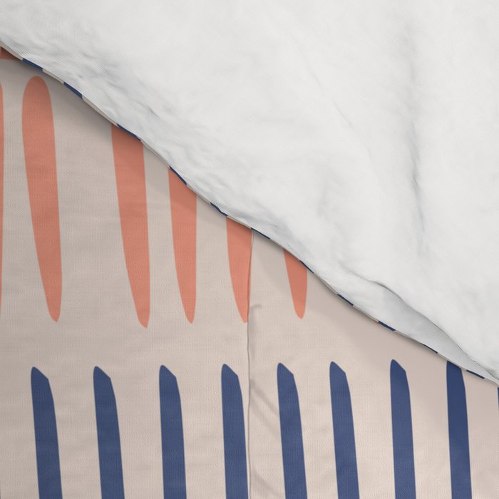 Simple Lines - Blue and pink Comforter Gallery Image 4
