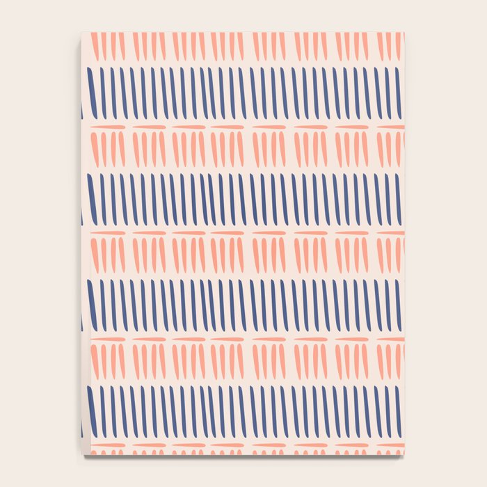 Simple Lines - Blue and pink Notebook Gallery Image 4