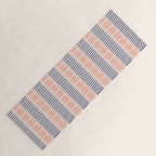 Simple Lines - Blue and pink Yoga Mat Gallery Image 1