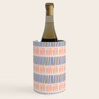 Simple Lines - Blue and pink Wine Chiller Gallery Image 2
