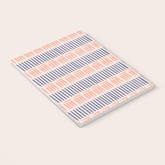 Simple Lines - Blue and pink Notebook Gallery Image 3