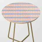 Simple Lines - Blue and pink Side Table Gallery Image 2