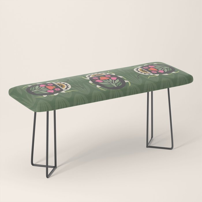 Folk Art Beetle Bench Gallery Image 1