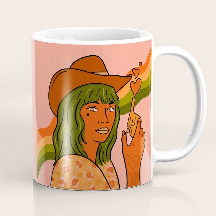 She's Trouble Coffee Mug Gallery Image 1