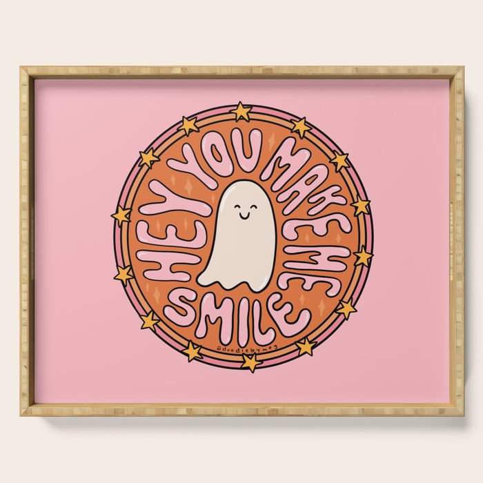 You Make Me Smile Serving Tray Gallery Image 1