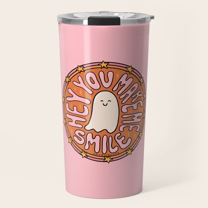 You Make Me Smile Travel Mug Gallery Image 1