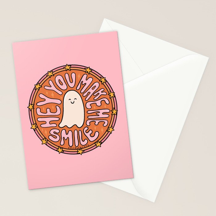 You Make Me Smile Stationery Card Gallery Image 2