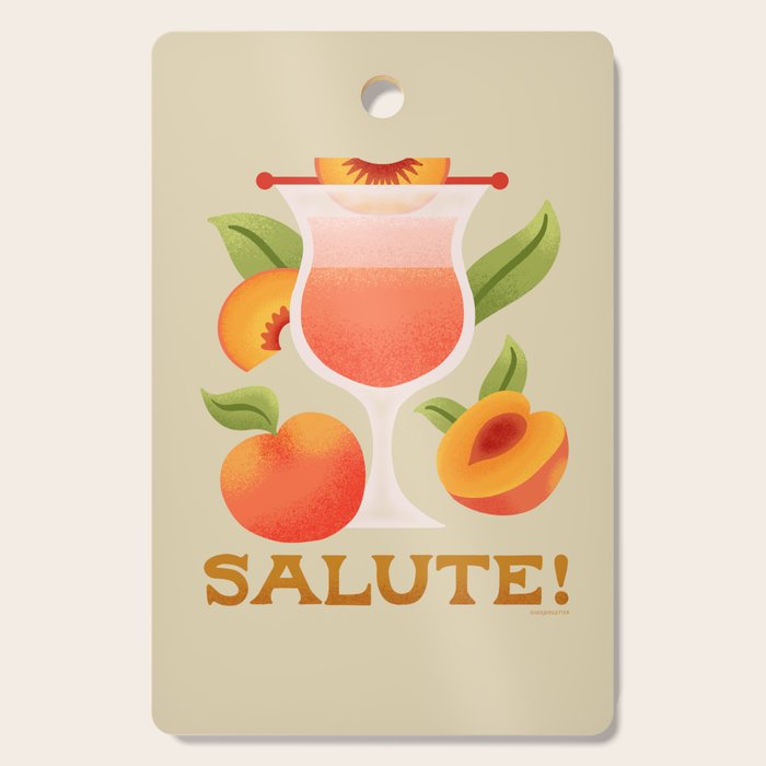 Bellini - Amalfi Coast Cocktails Cutting Board Gallery Image 1