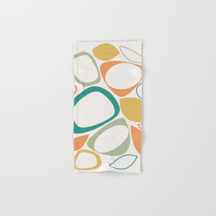Mid Century Modern Abstract 8 Bath Towel