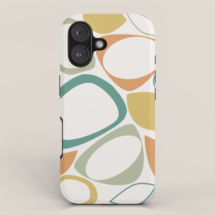 Mid Century Modern Abstract 8 iPhone Case Gallery Image 1