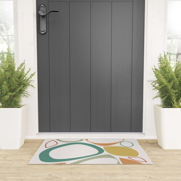 Mid Century Modern Abstract 8 Welcome Mat Gallery Image 3