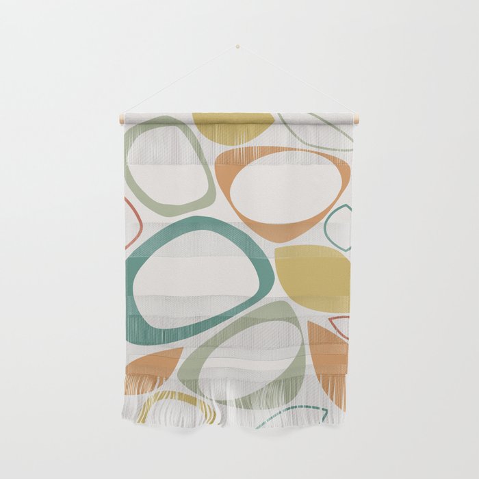 Mid Century Modern Abstract 8 Wall Hanging Gallery Image 1
