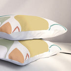 Mid Century Modern Abstract 8 Pillow Sham Gallery Image 3