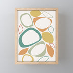 Mid Century Modern Abstract 8 Mini Art Print Gallery Image 1